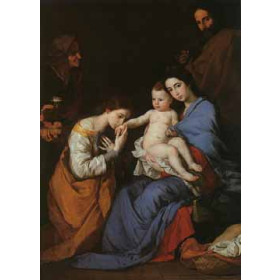 The Holy Family with Saints Anne & Catherine of Alexandria