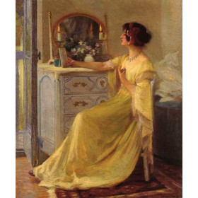 Bessie Potter Vonnoh at Her Dressing Table