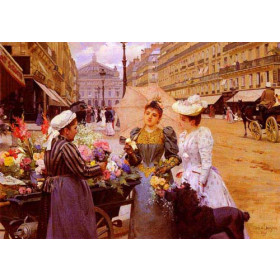 Flower Seller, Avenue De LOpera