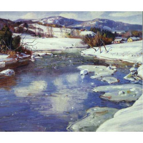 Valley Stream in Winter