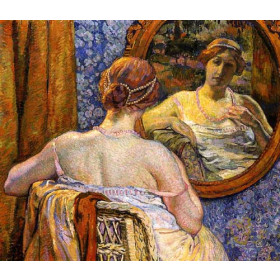 Woman at a Mirror