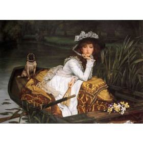 Young Lady in a Boat