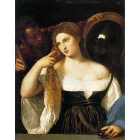 Woman with a Mirror