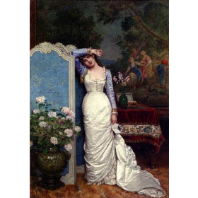 Young Woman In An Interior