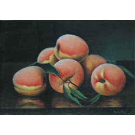 Peaches on a Table