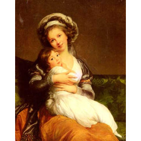 Mrs Vigee-Lebrun and her daughter, Jeanne-Lucie-Louise