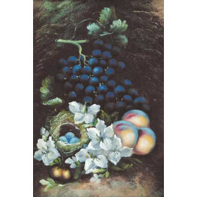 Still Life with Fruit, Flowers, and Birds Nest