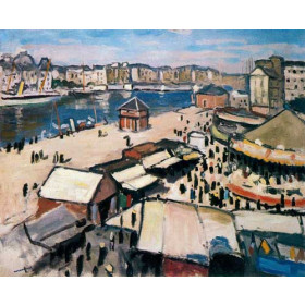 Albert Marquet - Feria en Le Havre