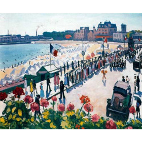 Albert Marquet - Fiesta en Sables d Olonne