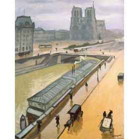 Albert Marquet - Rainy Day in Paris