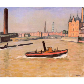 Albert Marquet - The Port of Hamburg