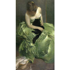 Alexander, John White(USA) - The Green Dress