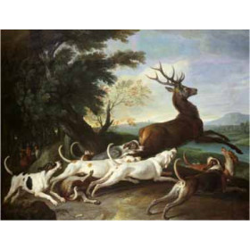 Alexandre-Francois Desportes - The Deer Hunt