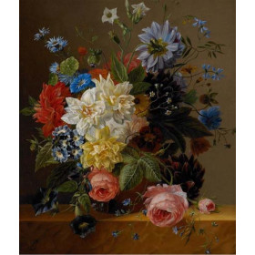 Arnoldus Bloemers - Still Life with Flowers