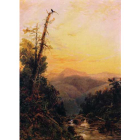 Arthur Quartley - Sunset in the Catskills