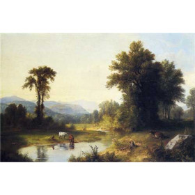 Asher B. Durand - Summer Stream