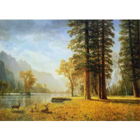 Bierstadt, Albert - Hetch Hetchy Valley, California