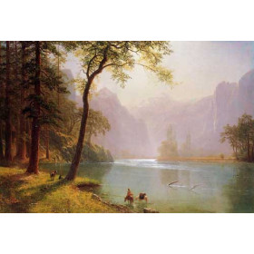 Bierstadt, Albert(USA) - Kerns River Valley, California