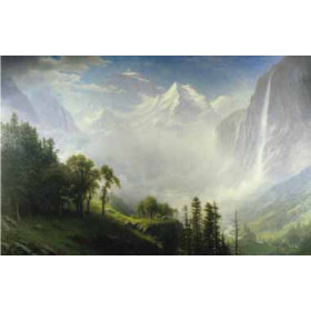 Bierstadt, Albert(USA) - Majesty of the Mountains