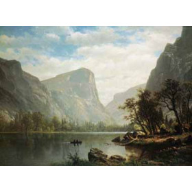 Bierstadt, Albert(USA) - Mirror Lake, Yosemite Valley