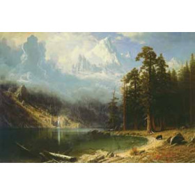 Bierstadt, Albert(USA) - Mount Corcoran