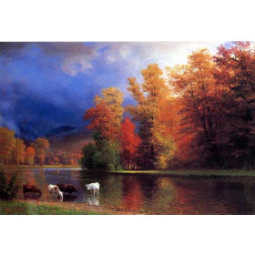 Bierstadt, Albert(USA) - On the Saco