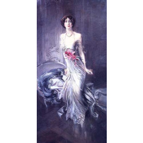 Boldini, Giovanni(Italy) - Portrait of Madame E L Doyen