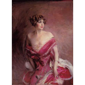 Boldini, Giovanni(Italy) - Portrait of Mlle de Gillespie