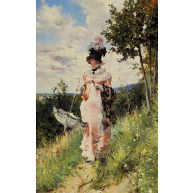 Boldini, Giovanni(Italy) - The Summer Stroll