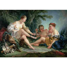 Boucher, Francois - Diana after the Hunt