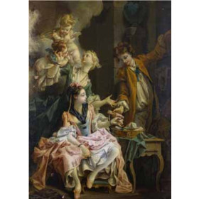 Boucher, Francois - The Amatory Morning, La Galante Matinee