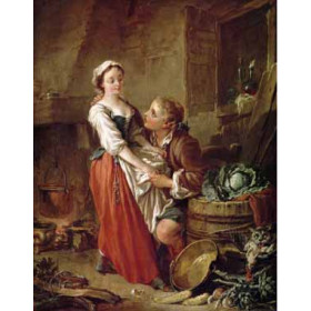 Boucher, Francois - The Beautiful Kitchen Maid