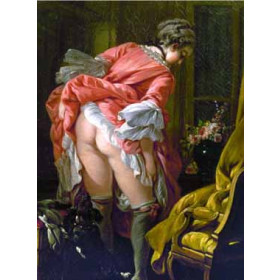 Boucher, Francois - The Raised Skirt