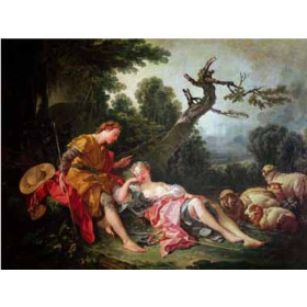 Boucher, Francois - The Sleeping Shepherdess