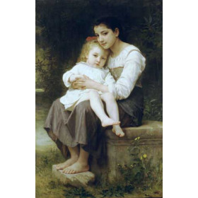 Bouguereau, William - Big Sister