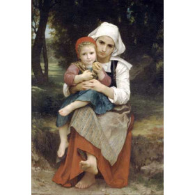 Bouguereau, William - Breton Brother and Sister