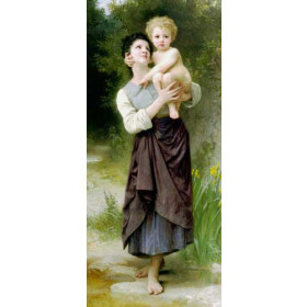 Bouguereau, William - Brother And Sister