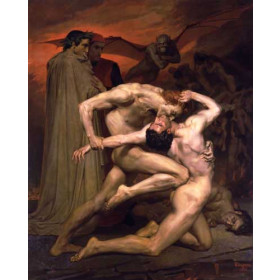 Bouguereau, William - Dante And Virgil In Hell