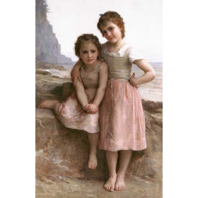 Bouguereau, William - On the Rocky Beach