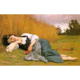 Bouguereau, William - Rest in Harvest