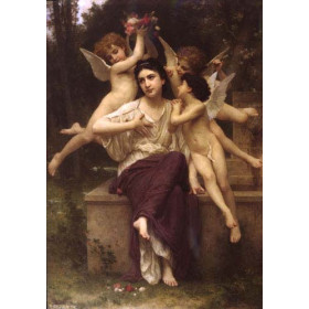 Bouguereau, William - Reve de printemps