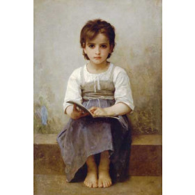 Bouguereau, William - The Difficult Lesson