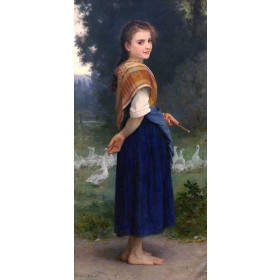 Bouguereau, William - The Goose Girl