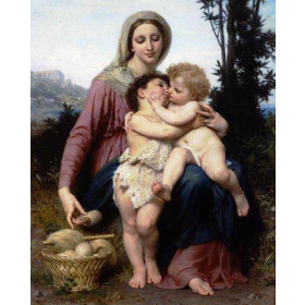 Bouguereau, William - The Holy Family