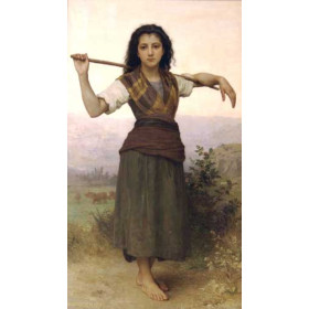 Bouguereau, William - The Shepherdess