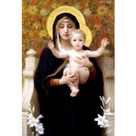 Bouguereau, William - The Virgin of the Lilies