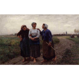 Breton, Jules - Setting out for the Fields