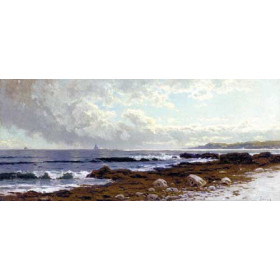 Bricher, Alfred Thompson - Along the Coast