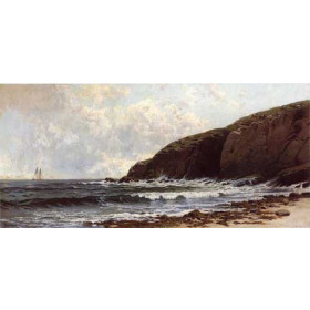 Bricher, Alfred Thompson - Coastal Scene