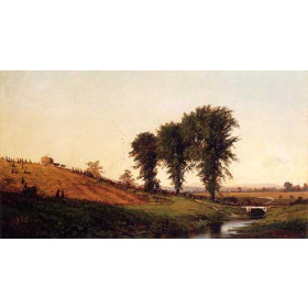 Bricher, Alfred Thompson - Haying